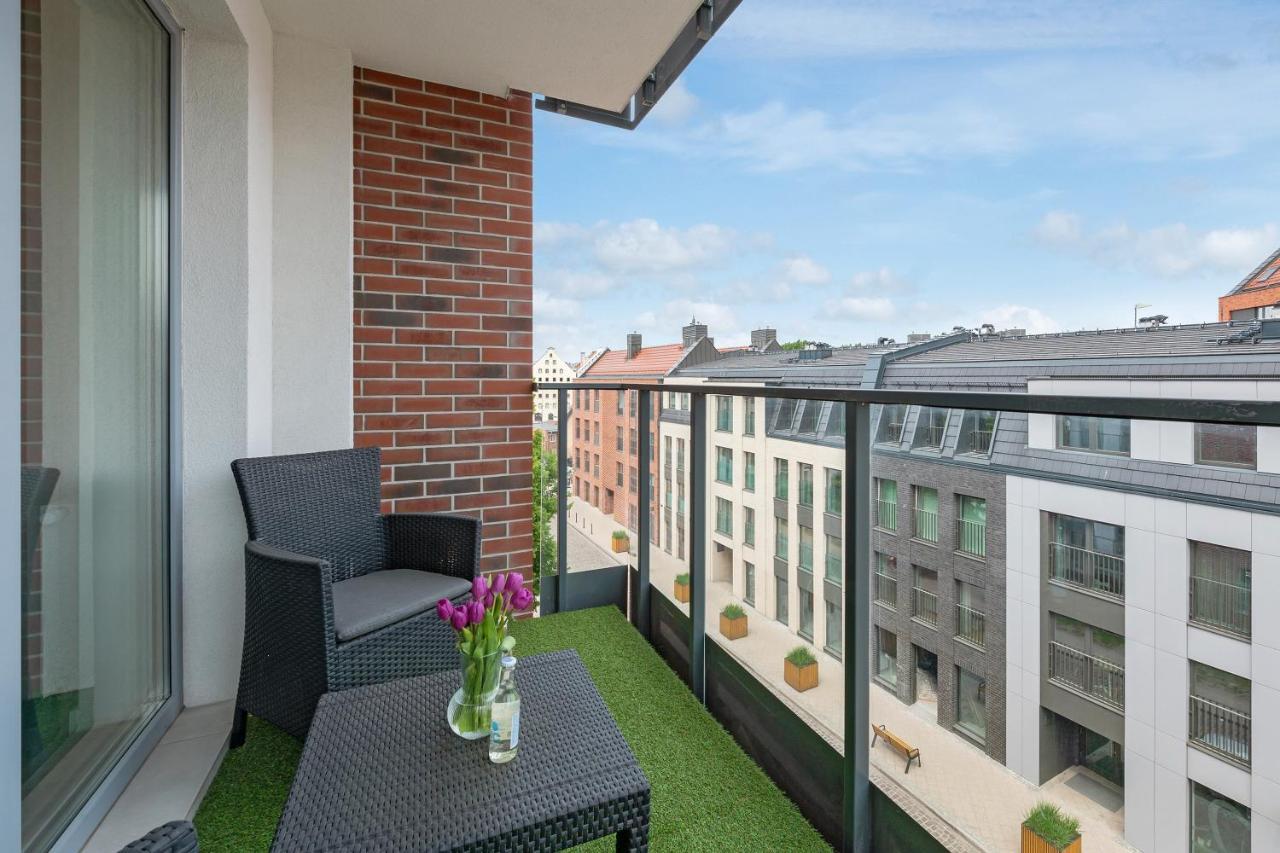 Triapart Apartment Angielska Grobla Delux Гданьск Экстерьер фото